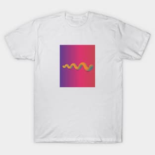 3D Spiral Design T-Shirt